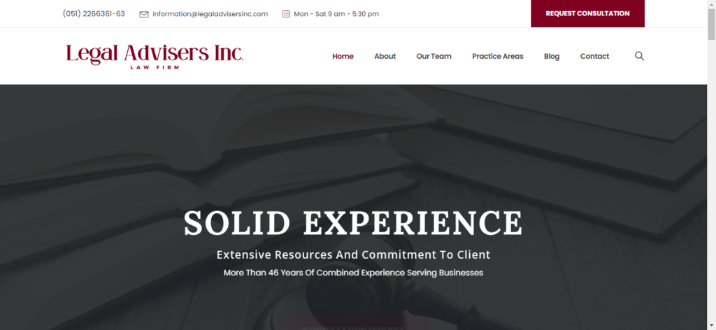 Legal Advisers Website